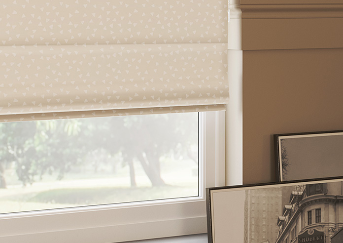 Confetti, Caramel Cream - Roman Blind - Image 5